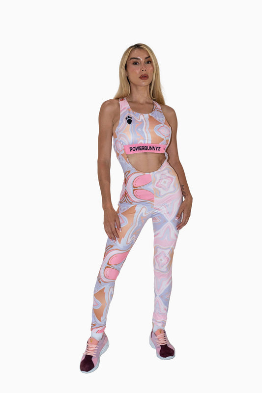 Marble Ab Power One-Piece - Powerbunnyz