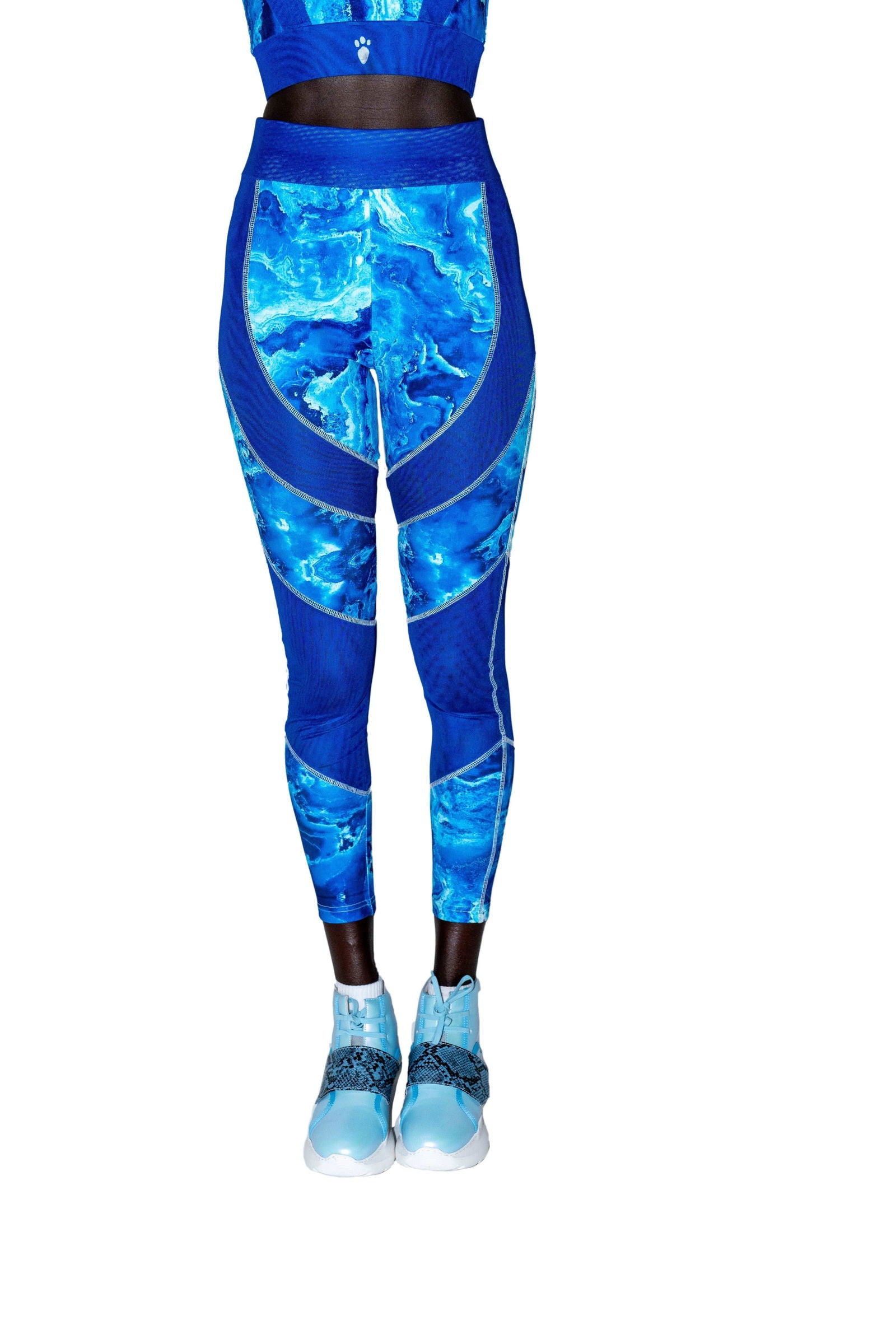 Marble Power Leggings - Powerbunnyz