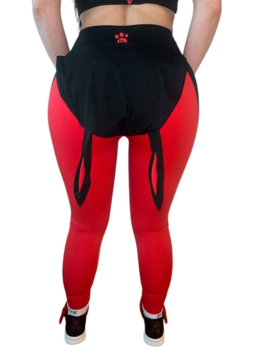 Power Butt Cover Cross Leggins - Powerbunnyz