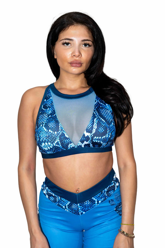 Snakeskin Power Bra - Powerbunnyz